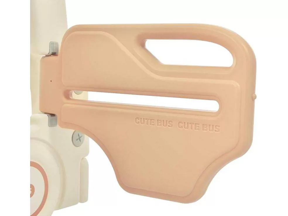 Clearance 3 In 1 Glijbaan - Met Trap, Basketbalring - Autovorm - Roze Spel Voor Buiten