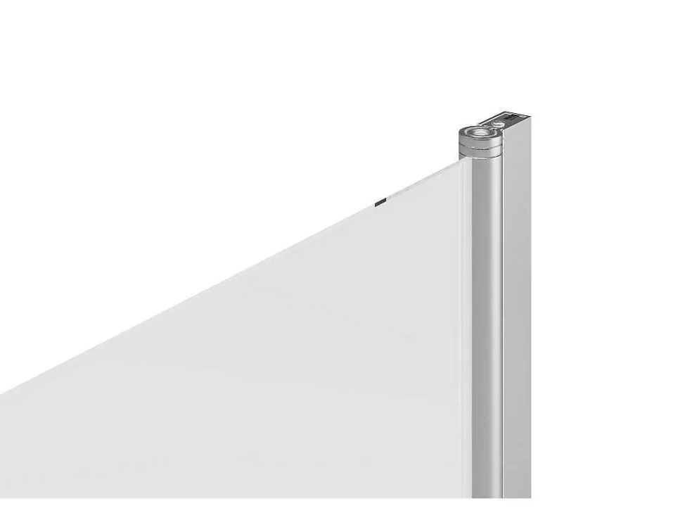 Sale Badscherm Met Verchroomd Metalen Handdoekenrek In Industriele Stijl - 70 X 140 Cm - Tobin Badscherm