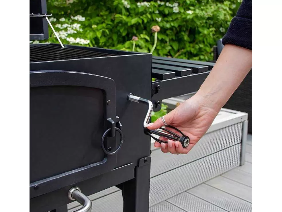 New Bbq Grill Rookoven - Xl - Zwart Buitenkeuken