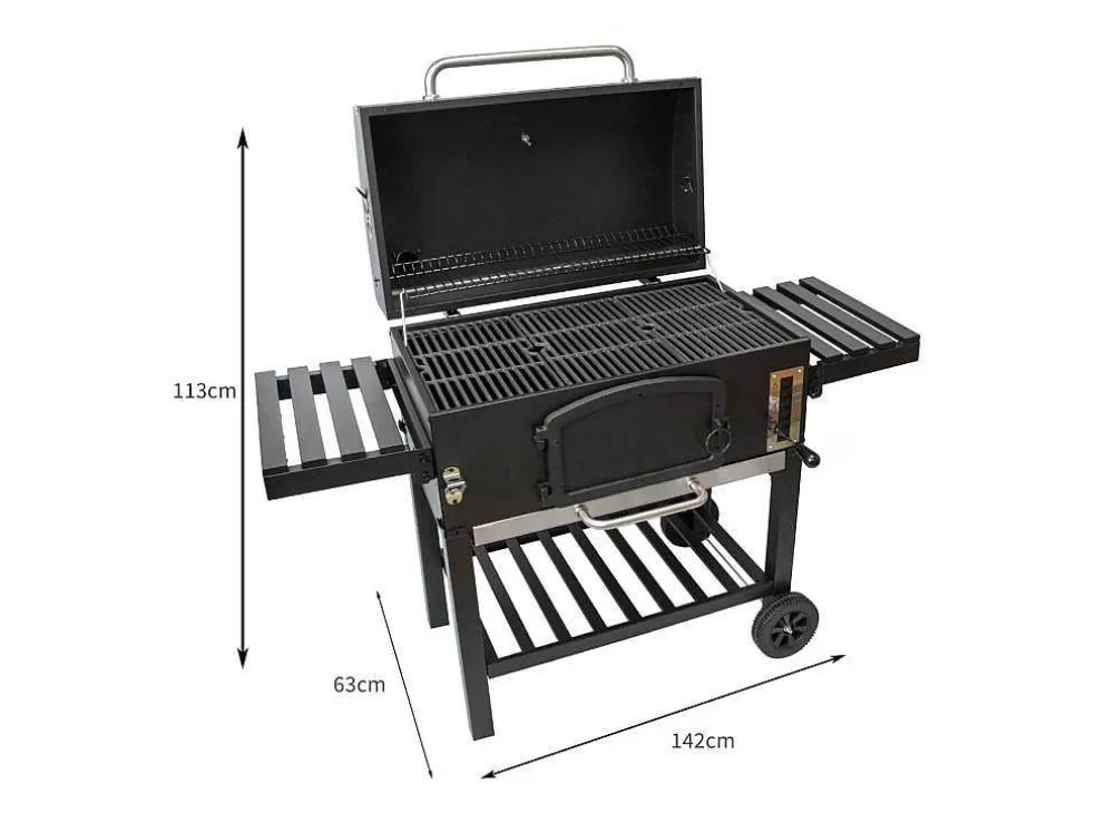 Clearance Bbq Grill Rookoven - Xxl - Zwart Buitenkeuken