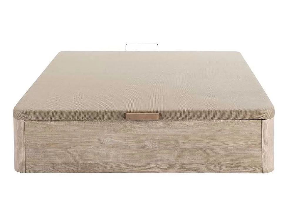 Store Bedbodem Met Opbergruimte Hestia Van Ysmee - Licht Naturelkleur - 140 X 190 Cm Bedbodem