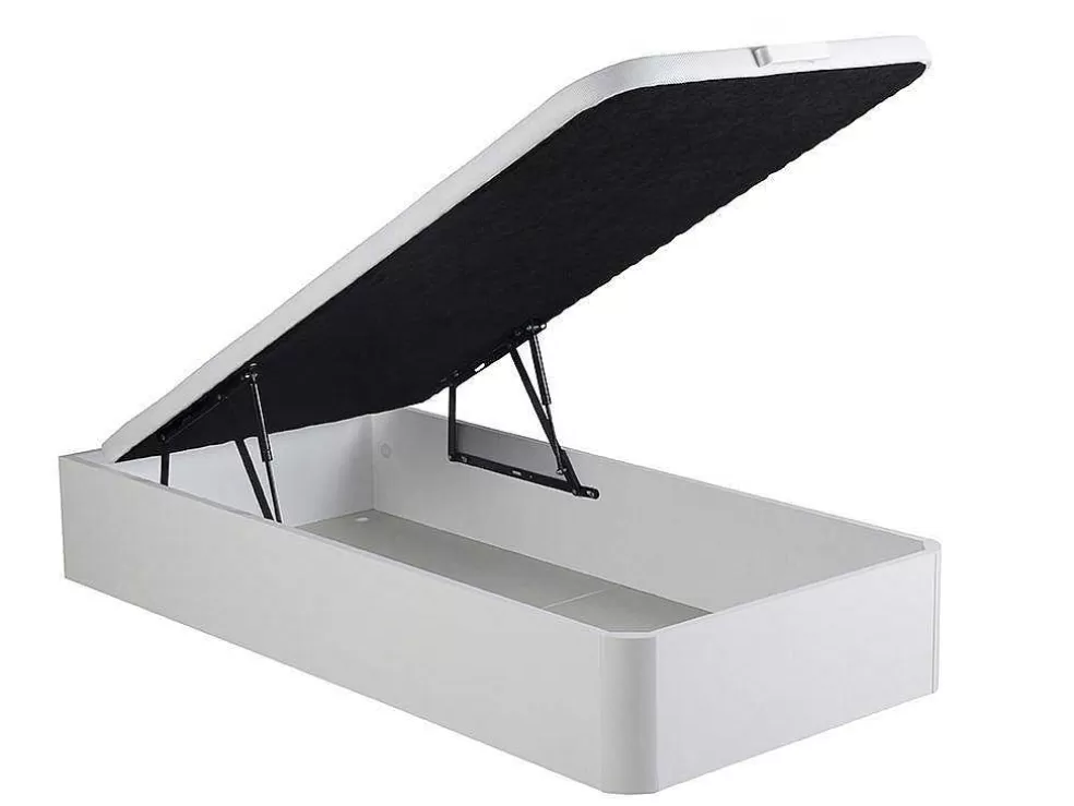 Hot Bedbodem Met Opbergruimte Hestia Van Ysmee - Mat Wit - 90 X 190 Cm Bedbodem