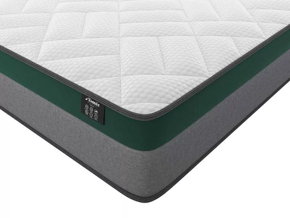 Hot Bedset 90 X 190 Cm - Witte Bedbodem Met Opbergruimte + Matras Met Pocketveren - Prestige Van Ysmee Play Set Matras En Lattenbodem