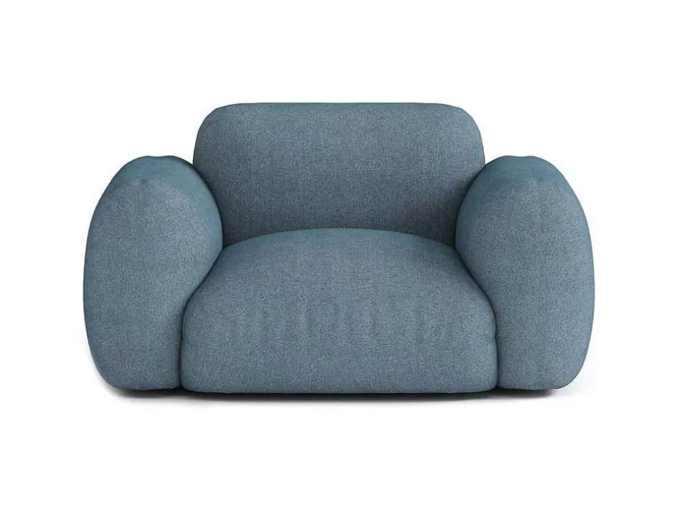 Cheap Ben Fauteuil Blauw Lage Fauteuil