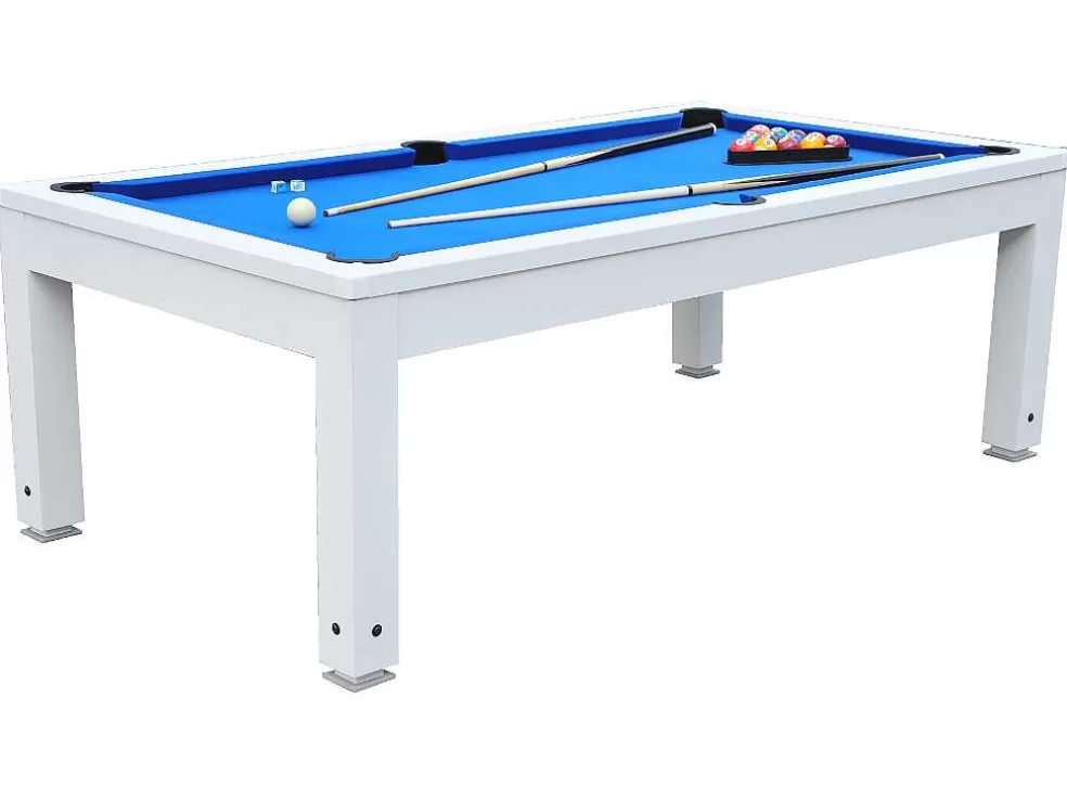 Cheap Biljart Snooker Tafel Moduleerbaar - Regelbare Hoogte - 207 X 114 X 79 Cm Spel Voor Binnen