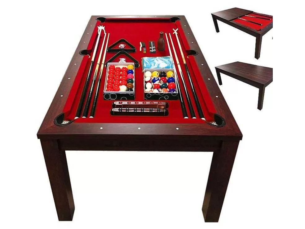 Sale Biljarttafel 7 Voet Rode Om Te Bouwen Tot Tafel Estia Spel Voor Binnen