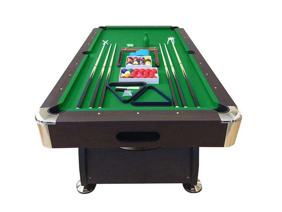 Best Sale Biljarttafel 8 Voet Compleet Met Accessoires Viper Green Spel Voor Binnen