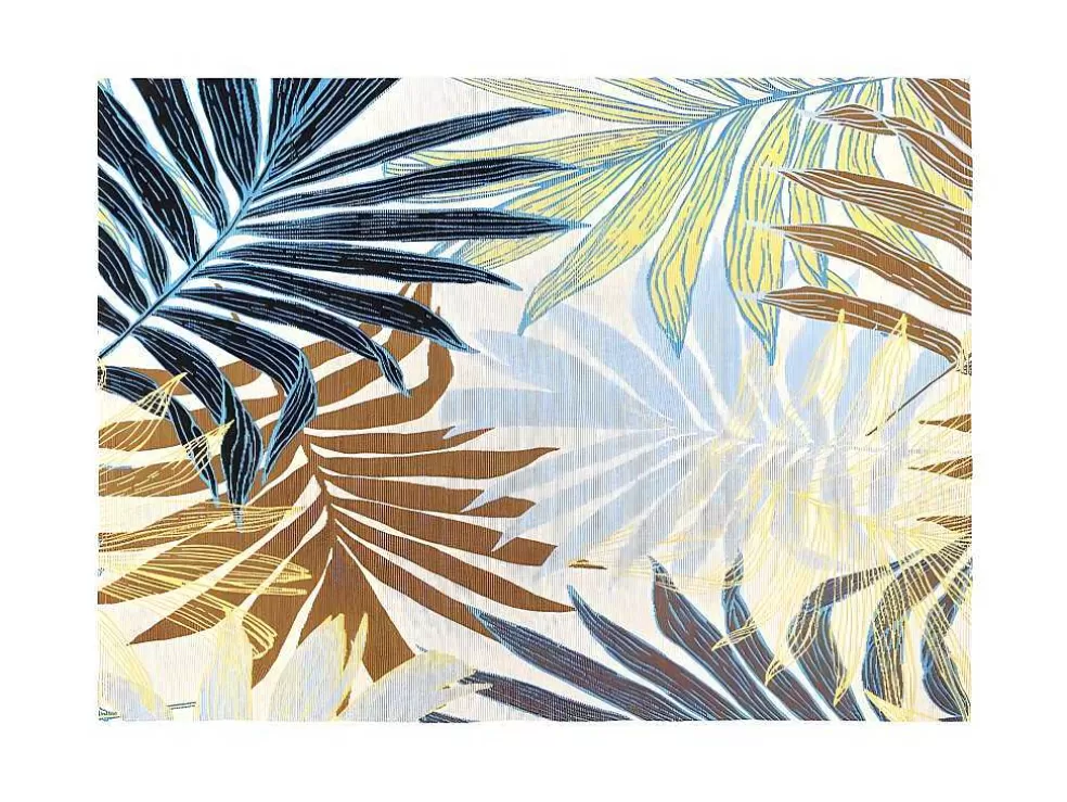 Clearance Binnen- Of Buitentapijt Etnische Stijl En Bloemenmotief Vegeto - 150 X 200 Cm - Groen Tuindecoratie