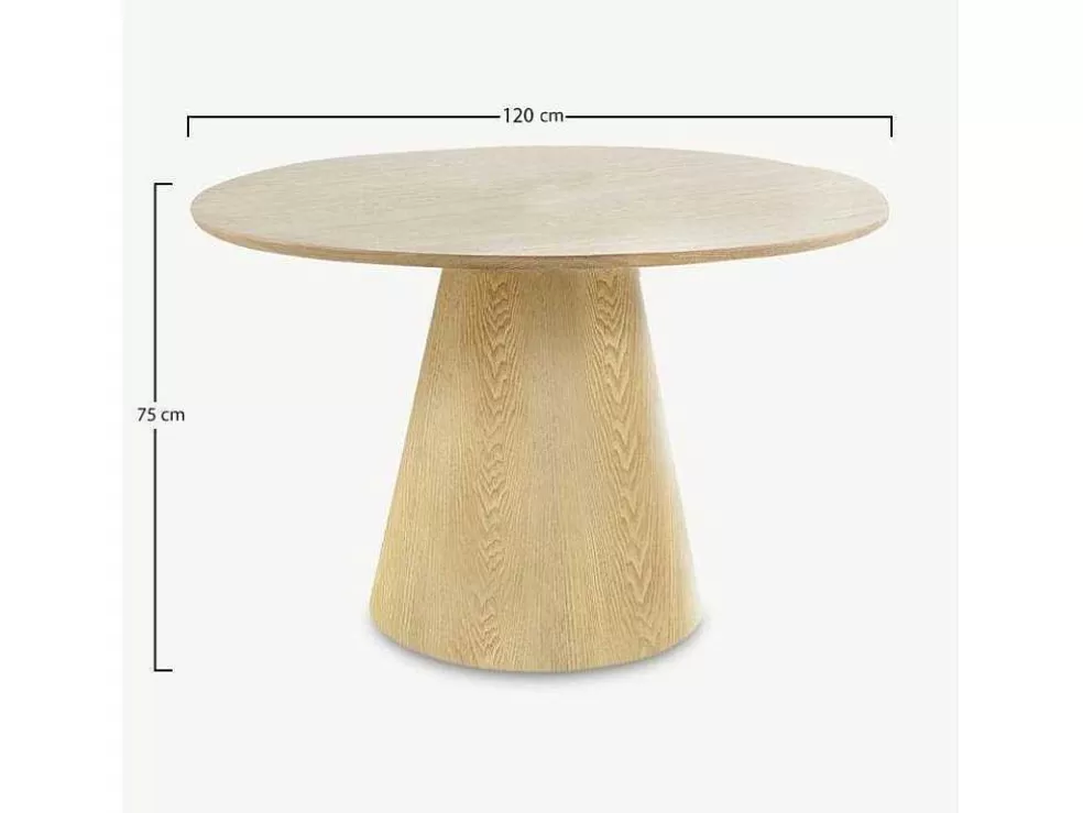 Cheap Bolton Eetkamertafel O120Cm Naturel. Eettafel