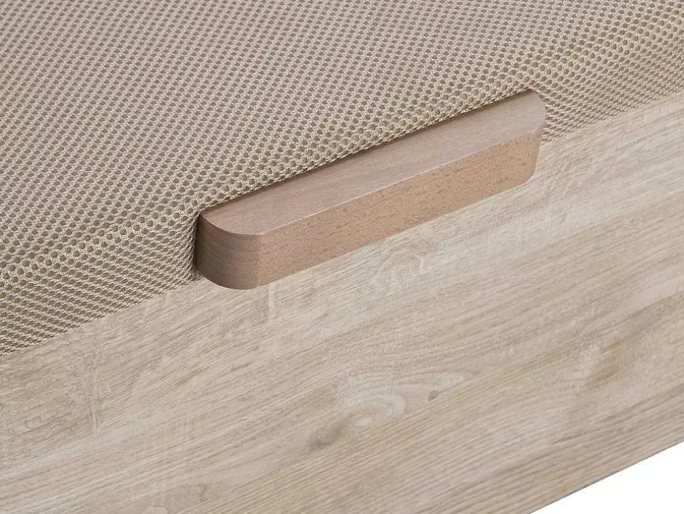 Discount Boxspring 180 X 200 Cm - Licht Naturel - Hestia Van Ysmee Bedbodem