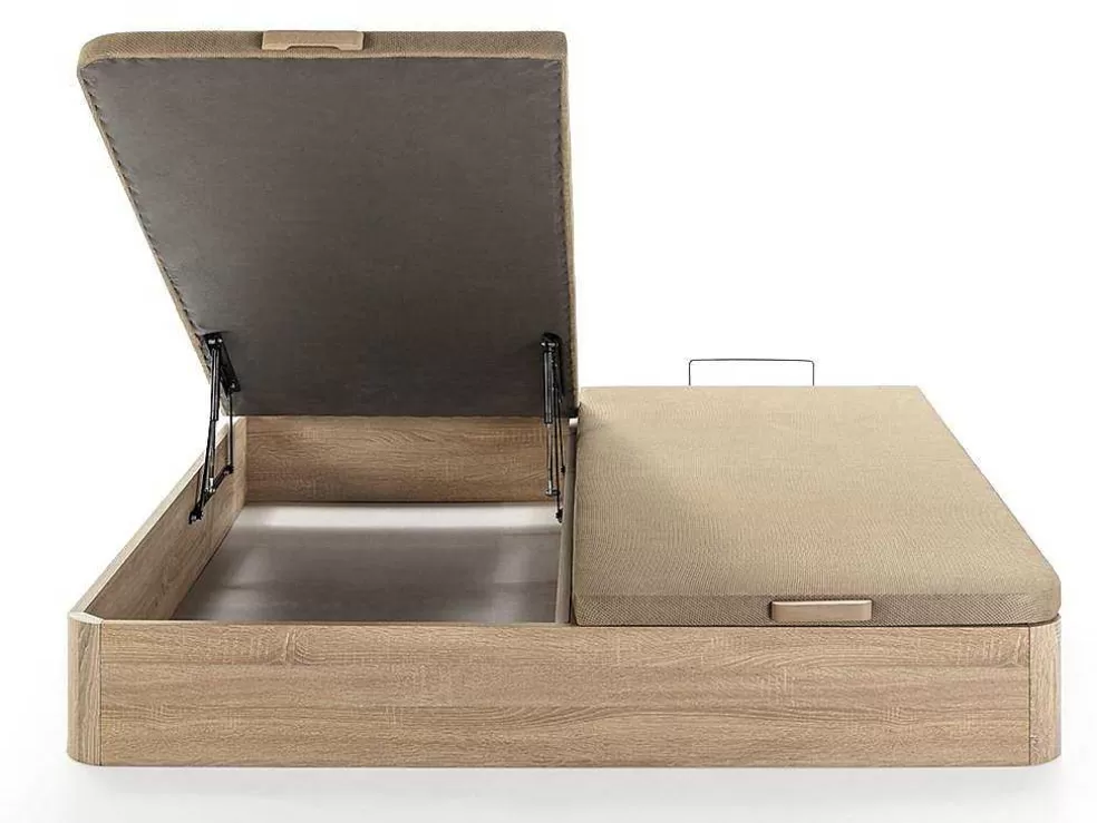 Discount Boxspring 180 X 200 Cm - Licht Naturel - Hestia Van Ysmee Bedbodem