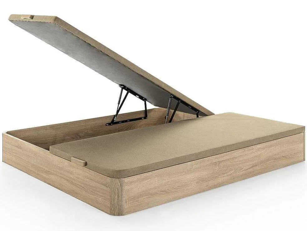 Discount Boxspring 180 X 200 Cm - Licht Naturel - Hestia Van Ysmee Bedbodem