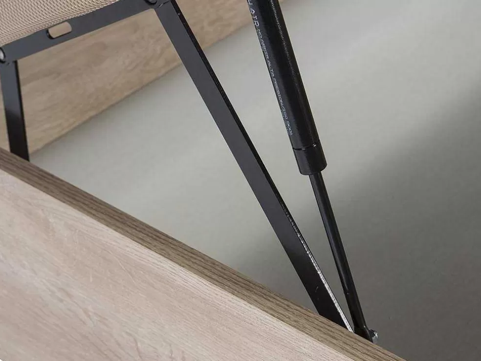 Discount Boxspring 180 X 200 Cm - Licht Naturel - Hestia Van Ysmee Bedbodem