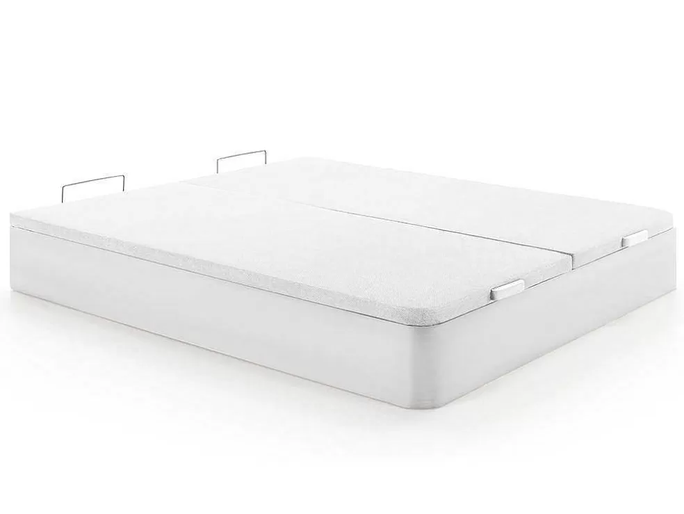 Hot Boxspring - 180 X 200 Cm - Wit Mat - Hestia Van Ysmee Bedbodem