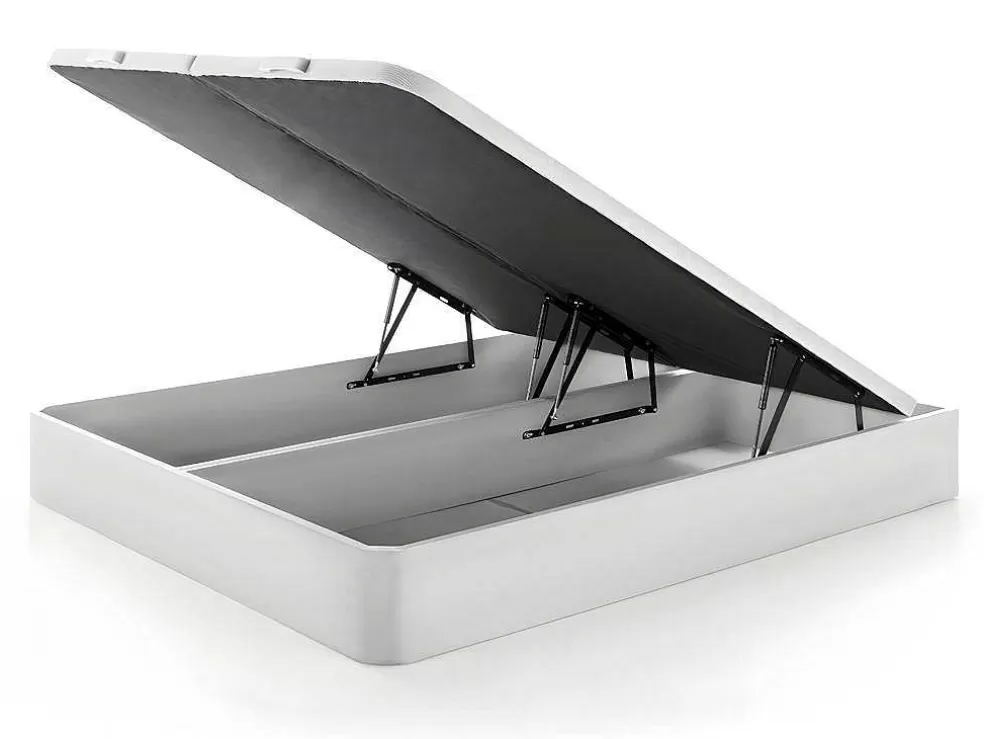 Hot Boxspring - 180 X 200 Cm - Wit Mat - Hestia Van Ysmee Bedbodem