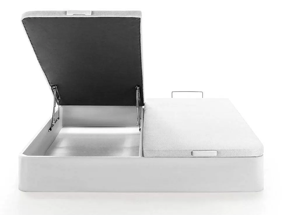 Hot Boxspring - 180 X 200 Cm - Wit Mat - Hestia Van Ysmee Bedbodem