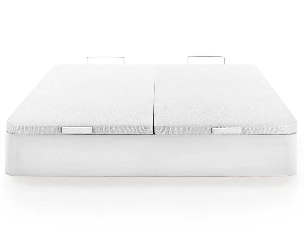 Hot Boxspring - 180 X 200 Cm - Wit Mat - Hestia Van Ysmee Bedbodem