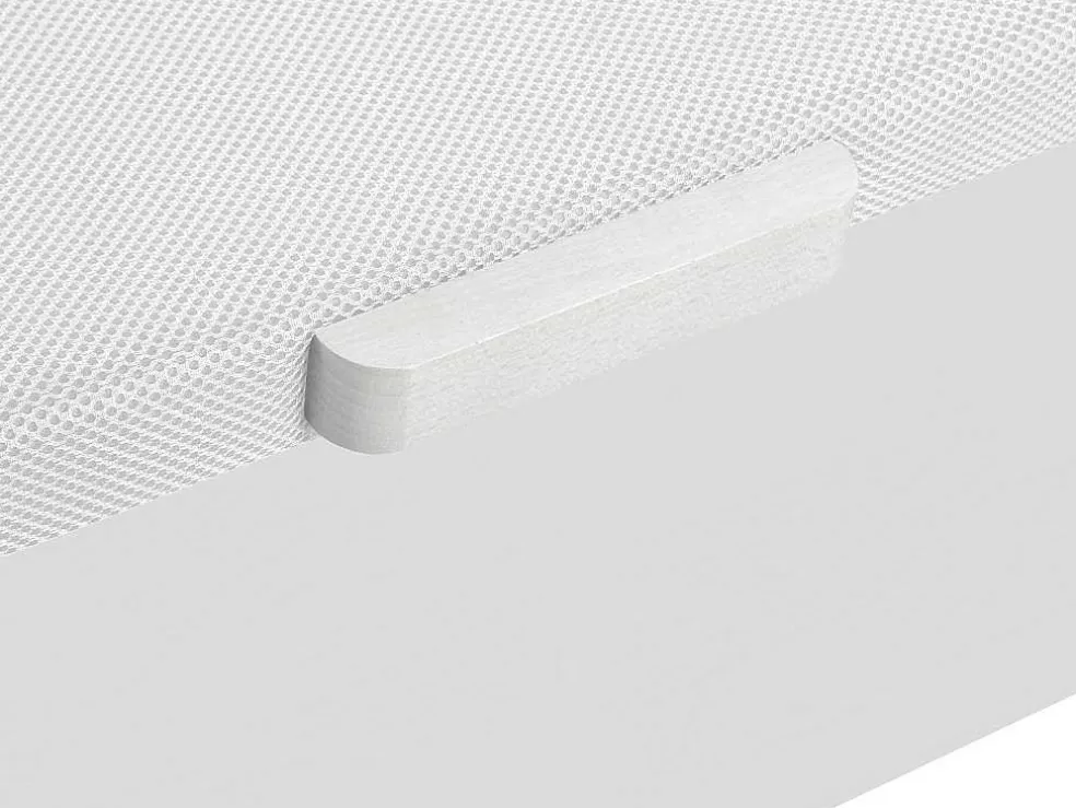 Hot Boxspring - 180 X 200 Cm - Wit Mat - Hestia Van Ysmee Bedbodem