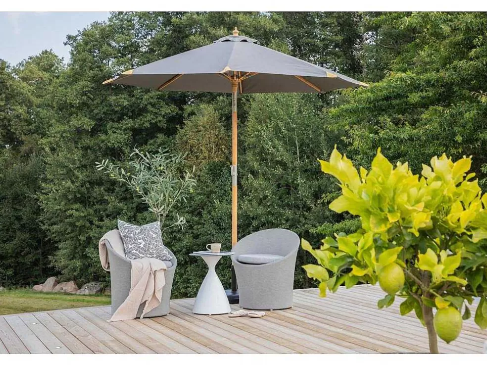 Store Cerox Parasol Met Kantelfunctie Grijs. Parasol