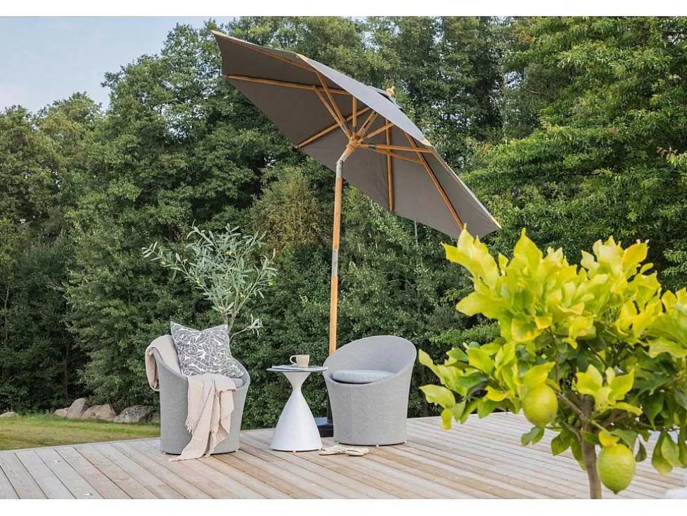 Store Cerox Parasol Met Kantelfunctie Grijs. Parasol