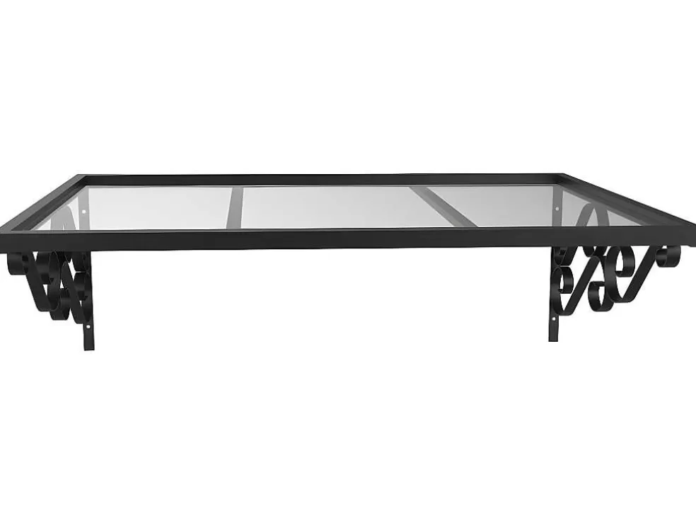 Shop Charmant Afdak Amban Van Aluminium - 150 X 80 Cm Luifel En Afdak