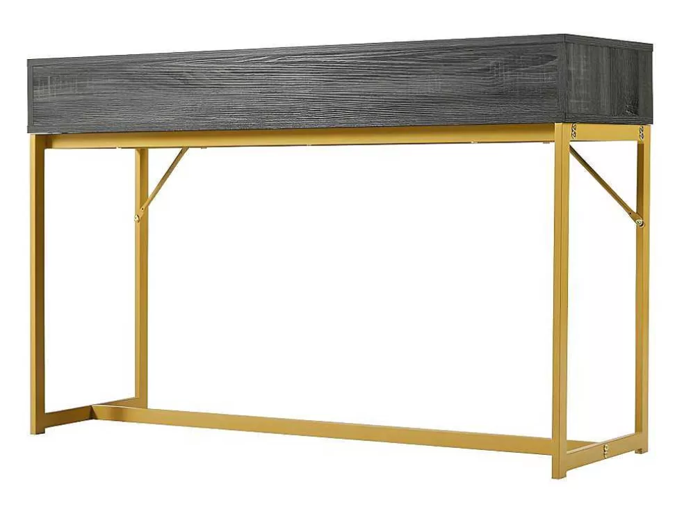 Cheap Console Met 1 Lade - Moderne Stijl - Grijs Sidetable