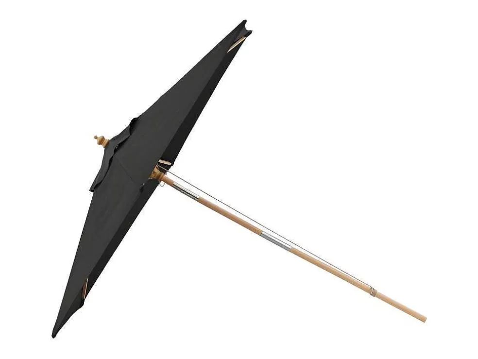 Discount Corypho Parasol Met Kantelfunctie Zwart. Parasol