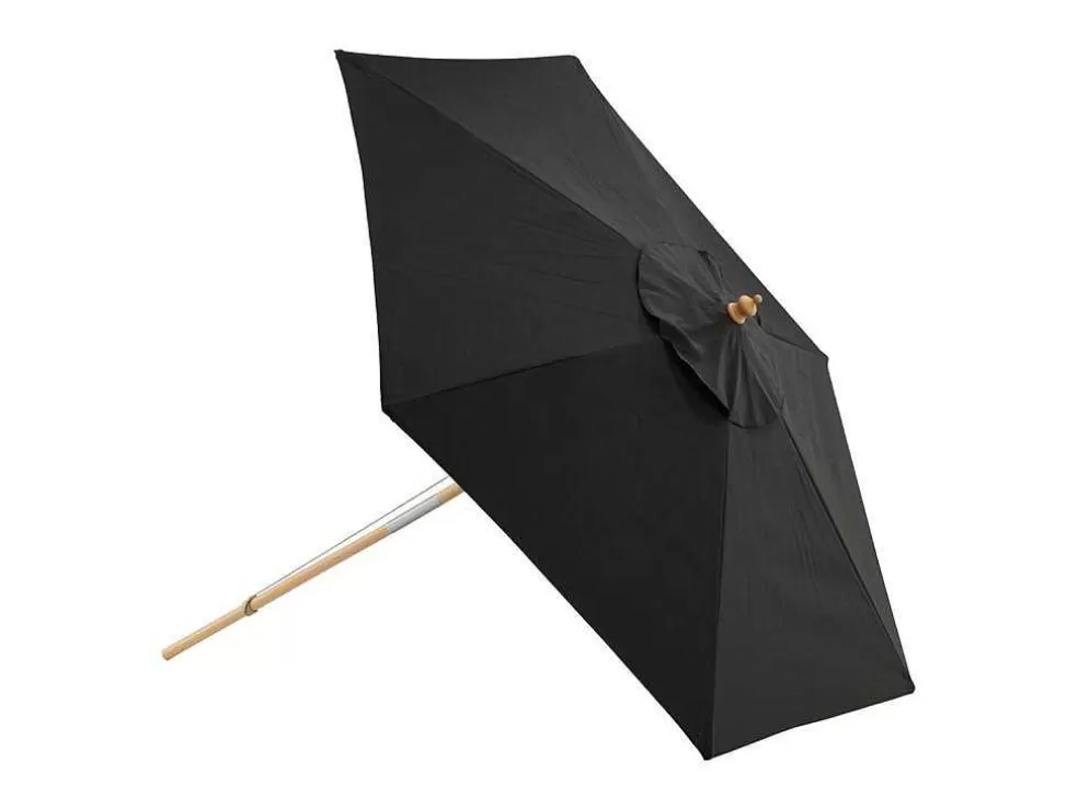 Discount Corypho Parasol Met Kantelfunctie Zwart. Parasol