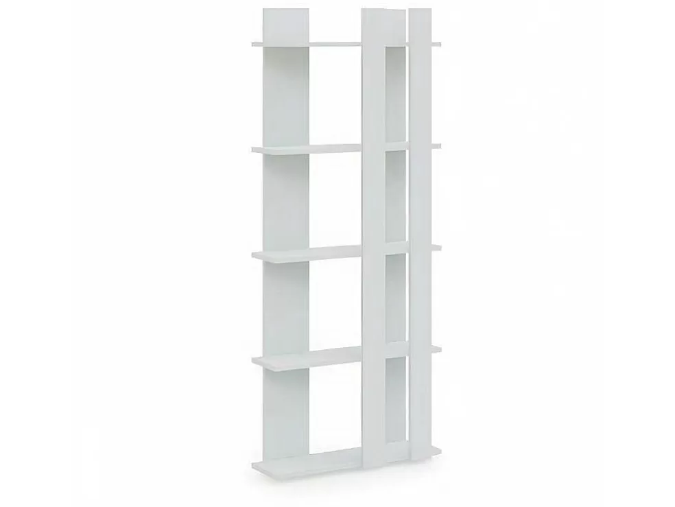 Store Cristiana Boekenkast, Wit, 75X20X180 Cm, Boekenkast & Vitrine