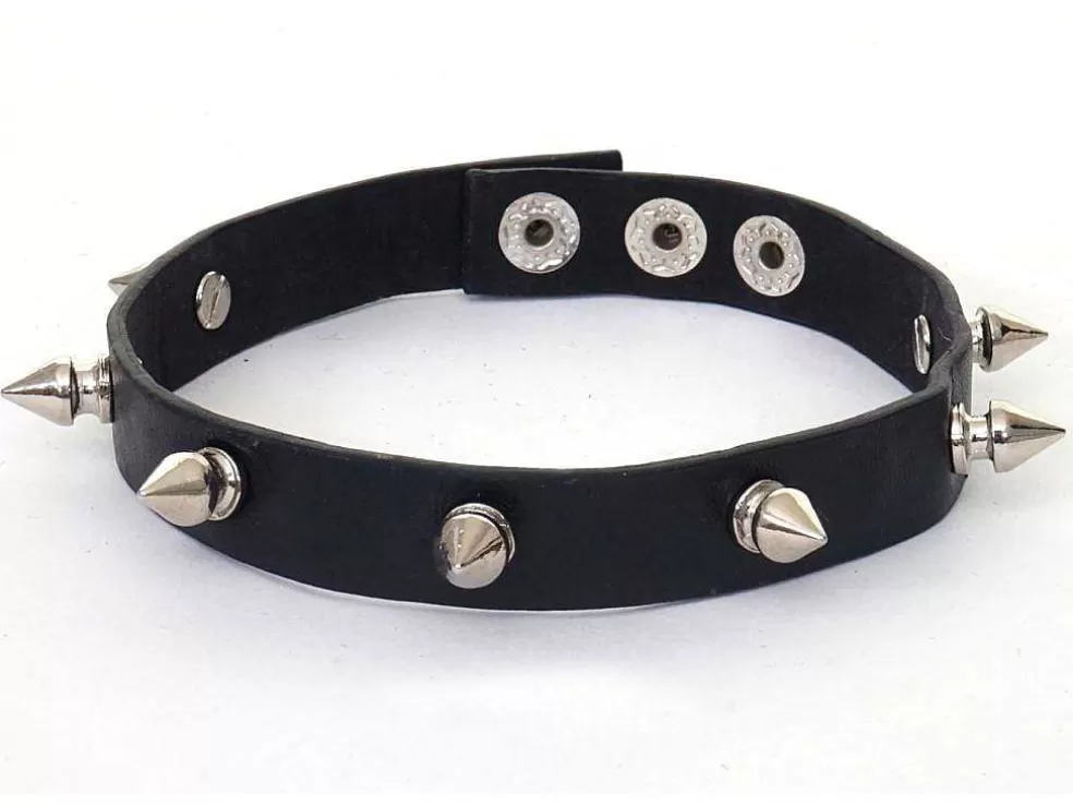 Outlet Decoratief Beeldje Panter Met Halsband, Antiek Hoogglans Met Kraag Standbeeld