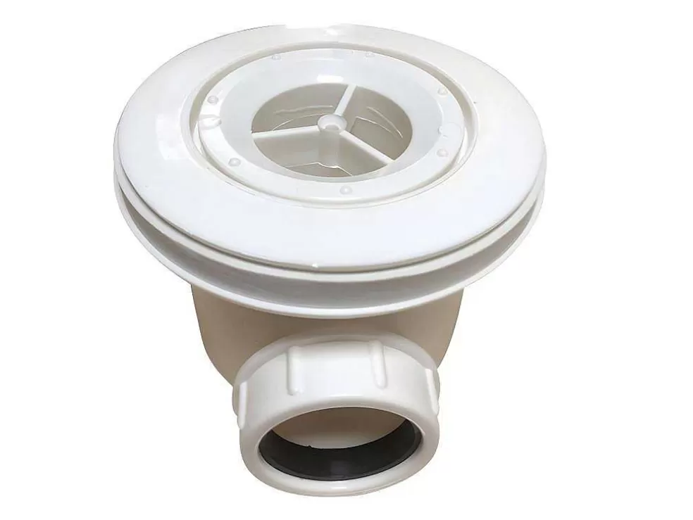 Store Douchebak Lyros Inclusief Sifon - 1600 X 800 X 40 Mm - Zwart Douchebak