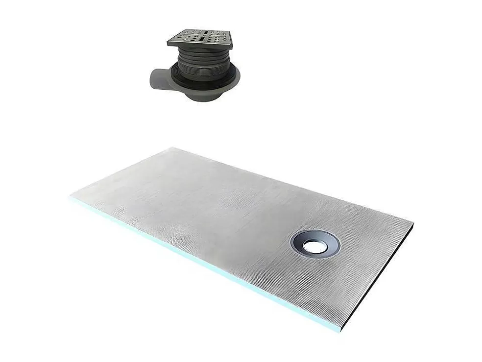 Fashion Douchebak Om Te Betegelen Delos Sifon Inbegrepen - 1800 X 900 X 40 Mm - Snijdbaar Douchebak