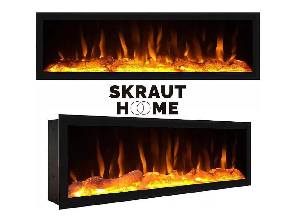 Shop Dressoir, Opbergkast, 210, 4 Deuren, Elektrische Haard Xxl, Industrieel Design, Cement Buffetkast