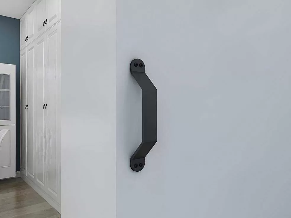 Best Dubbele Schuifdeur - 2 X H205 X L83 Cm - Mdf + Wit Pvc - Varin Schuifdeur
