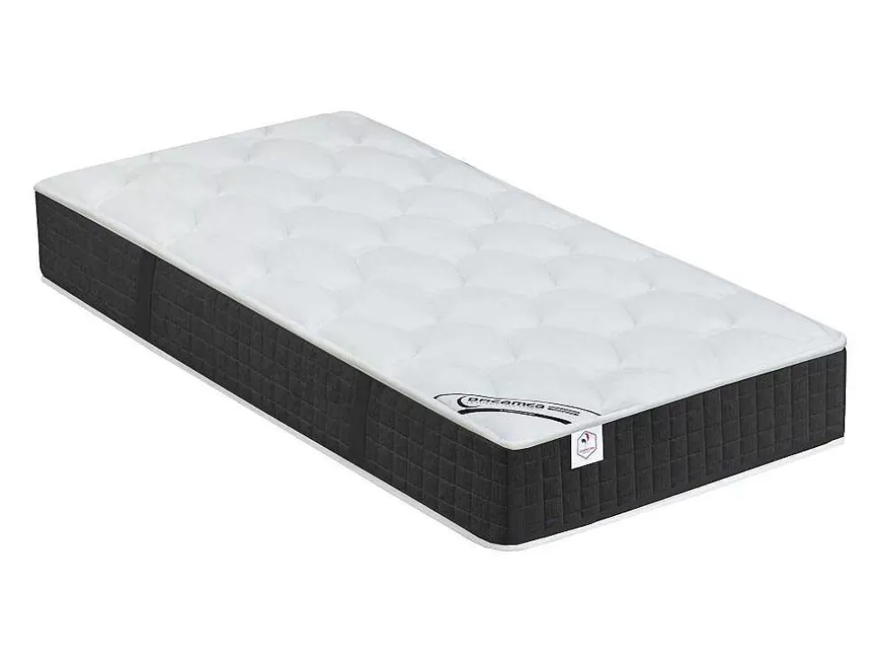 Sale Elektrisch Relaxbed Met Pocketveren En Vormgeheugenmatras Phanes Van - Okin Motoren - Zwart 2 X 80 X 200 Cm Elektrisch Relaxatiebed