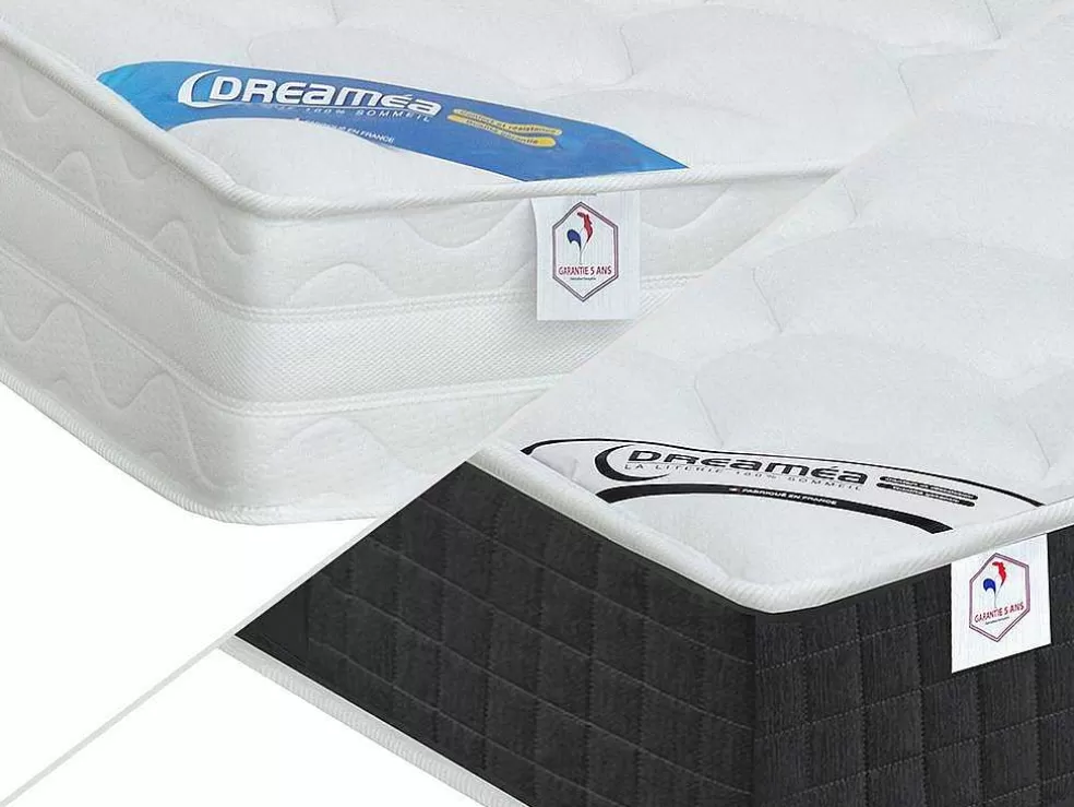 Sale Elektrisch Relaxbed Met Pocketveren En Vormgeheugenmatras Phanes Van - Okin Motoren - Zwart 2 X 80 X 200 Cm Elektrisch Relaxatiebed