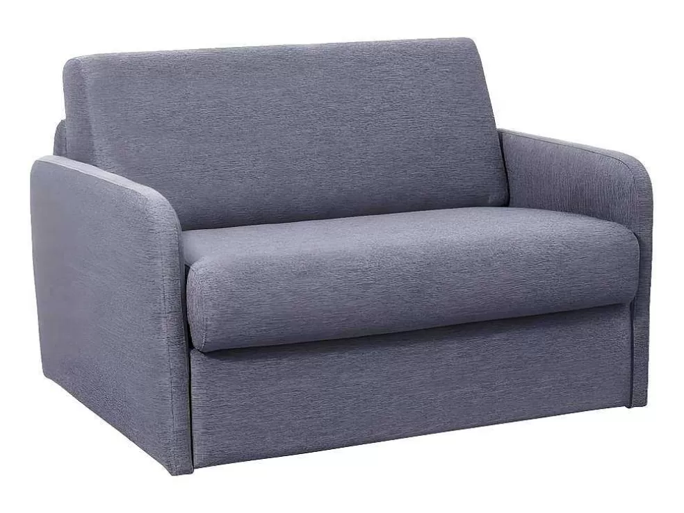 Sale Express-Converteerbare Fauteuil In Stof Nadoa - Bed 100Cm - Lichtgrijs Uitklapbare Fauteuil