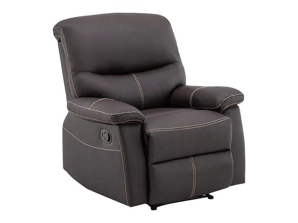 Store Fauteuil Van Bruine Kunstleer Canby Relaxfauteuil