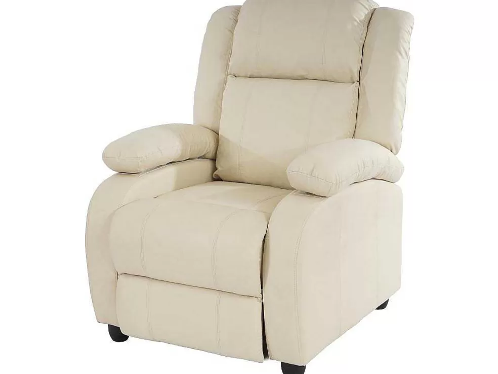 Discount Glasgow Fauteuil, Creme Fauteuil Kunstleer