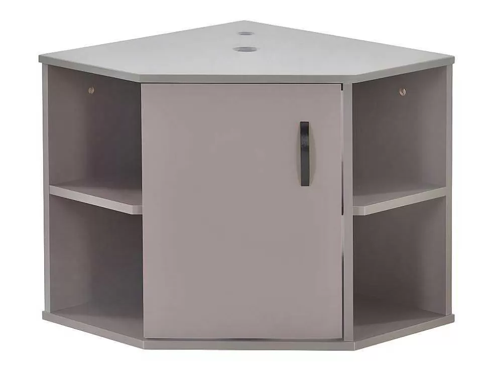 Clearance Hangend Badkamermeubel Met Keramische Wastafel - Marmeren Bladen - Lichtpaars (Kraan Niet Inbegrepen) Badkamermeubel Met Enkele Wastafel