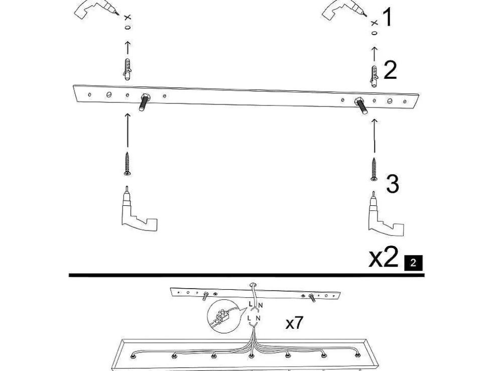 Best Sale Hanglamp Met Verstelbare Hoogte Yildo - 3 Kappen - L67 X H25/111 Cm - Zwart En Koperkleurig Hanglamp