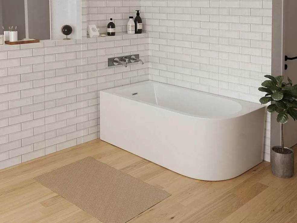 Hot Hoekbad - 240L - 170 X 75 X 58 Cm - Linkse Hoek - Anika Hoekbad