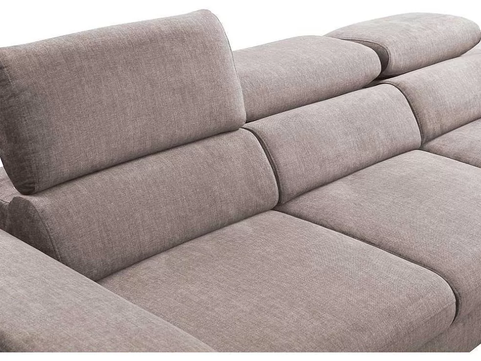 Best Sale Hoekslaapbank Sepina Van - Stof - Taupe - Hoek Links Speciale Modellen Zitbanken & Fauteuils