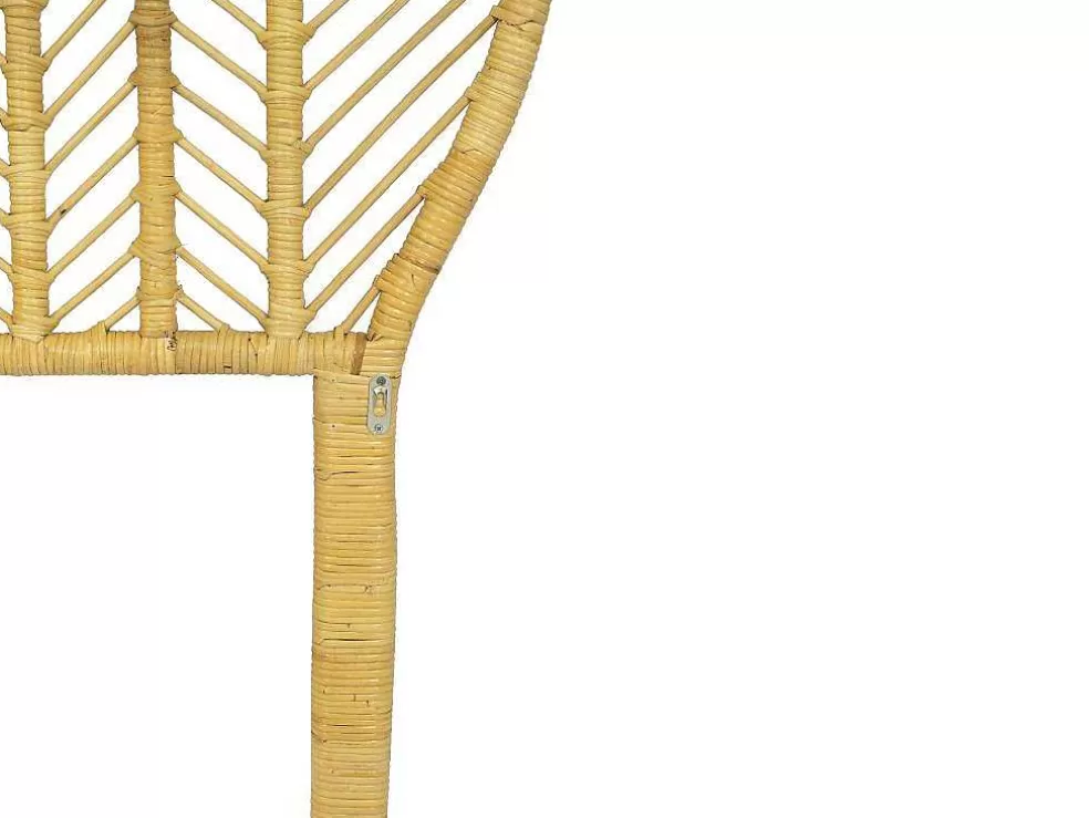 Best Hoofdeinde Van 90 Cm - Rotan - Kleur: Naturel - Tedyo Kindermeubel