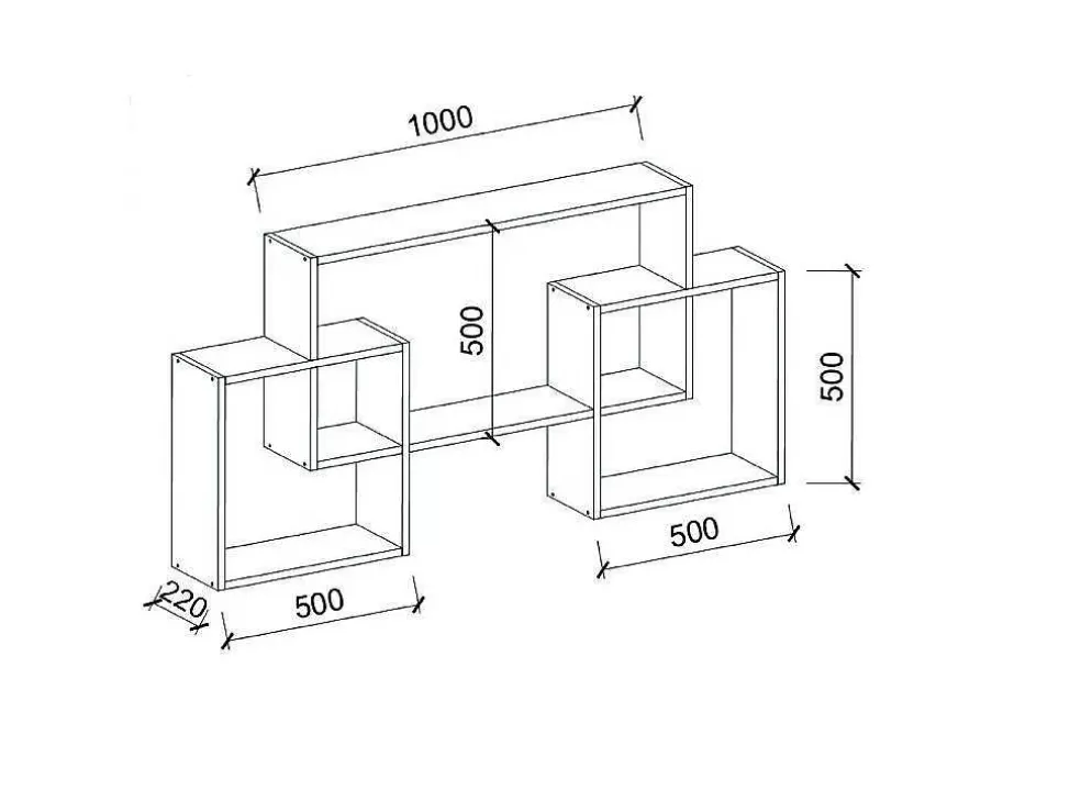 Sale Isabel Plank, Wit, 150X22X75 Cm, Boekenkast & Vitrine