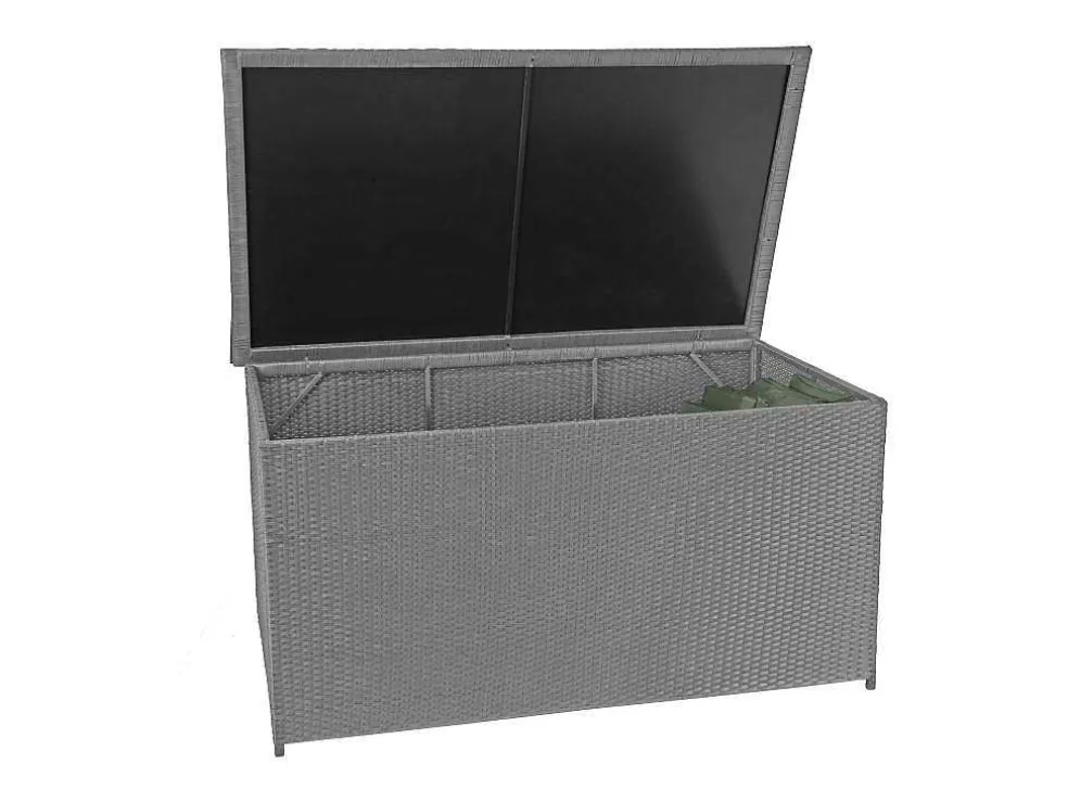 Best Kussenbox Van Polyrattan Mcw-D88 Iii, Basic Grijs, 80X160X94Cm 950L Tuinopslag