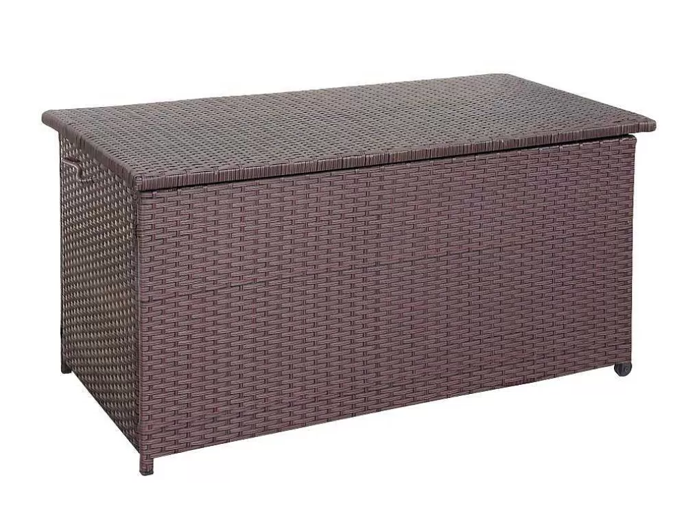 Sale Kussenbox Van Polyrattan Mcw-D88 Iii, Premium Bruin, 80X160X94Cm 950L Tuinopslag