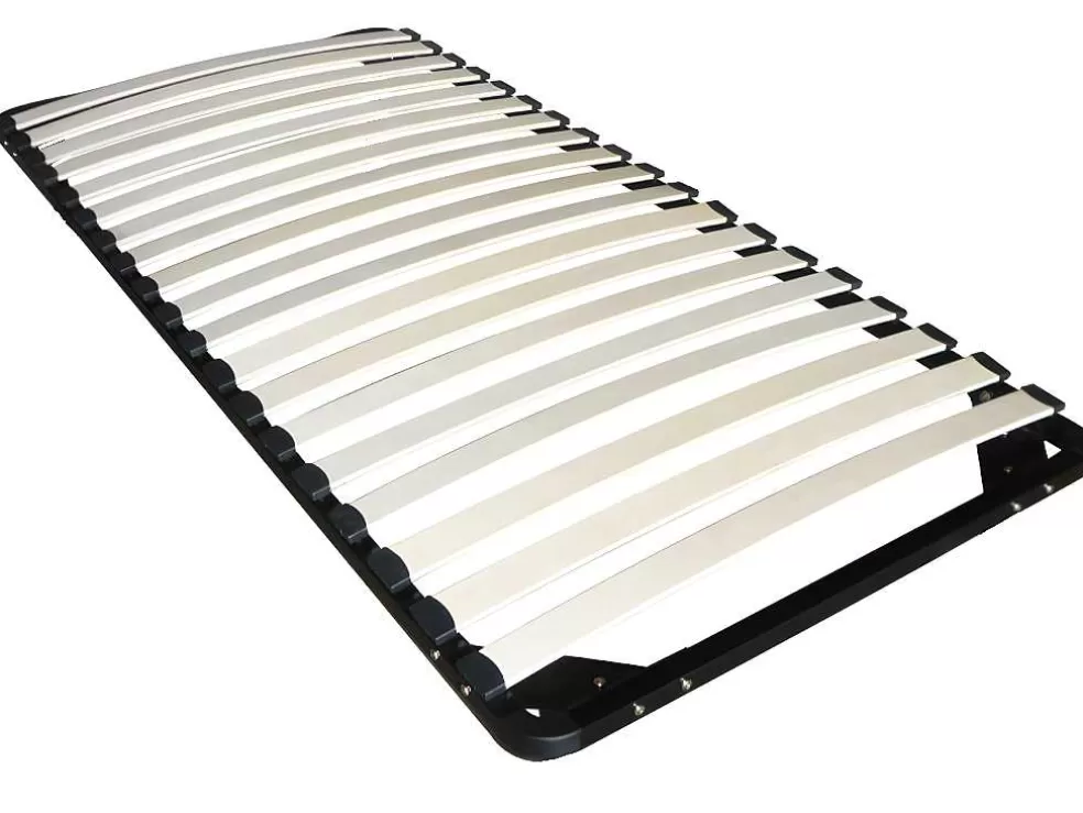Fashion Lattenbodem - 90 X 190 Cm - 19 Latten - Zonder Poten - Zwart Bedbodem