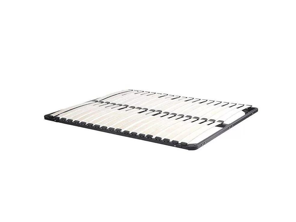 Hot Lattenbodem - Te Monteren 140 X 190 Cm - 2 X 19 Latten - Zonder Poten - Zwart Bedbodem