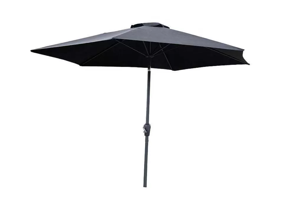 Clearance Leeds Parasol Zwartgrijs. Parasol